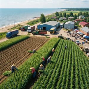 Сельское хозяйство Калининградской области: урожай и цены на ярмарках при господдержке